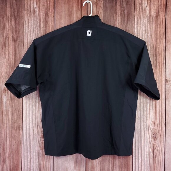 Footjoy FJ Dryjoys Hydrolite Springfield Country Club Golf Mens XL Black Jacket - Picture 5 of 16